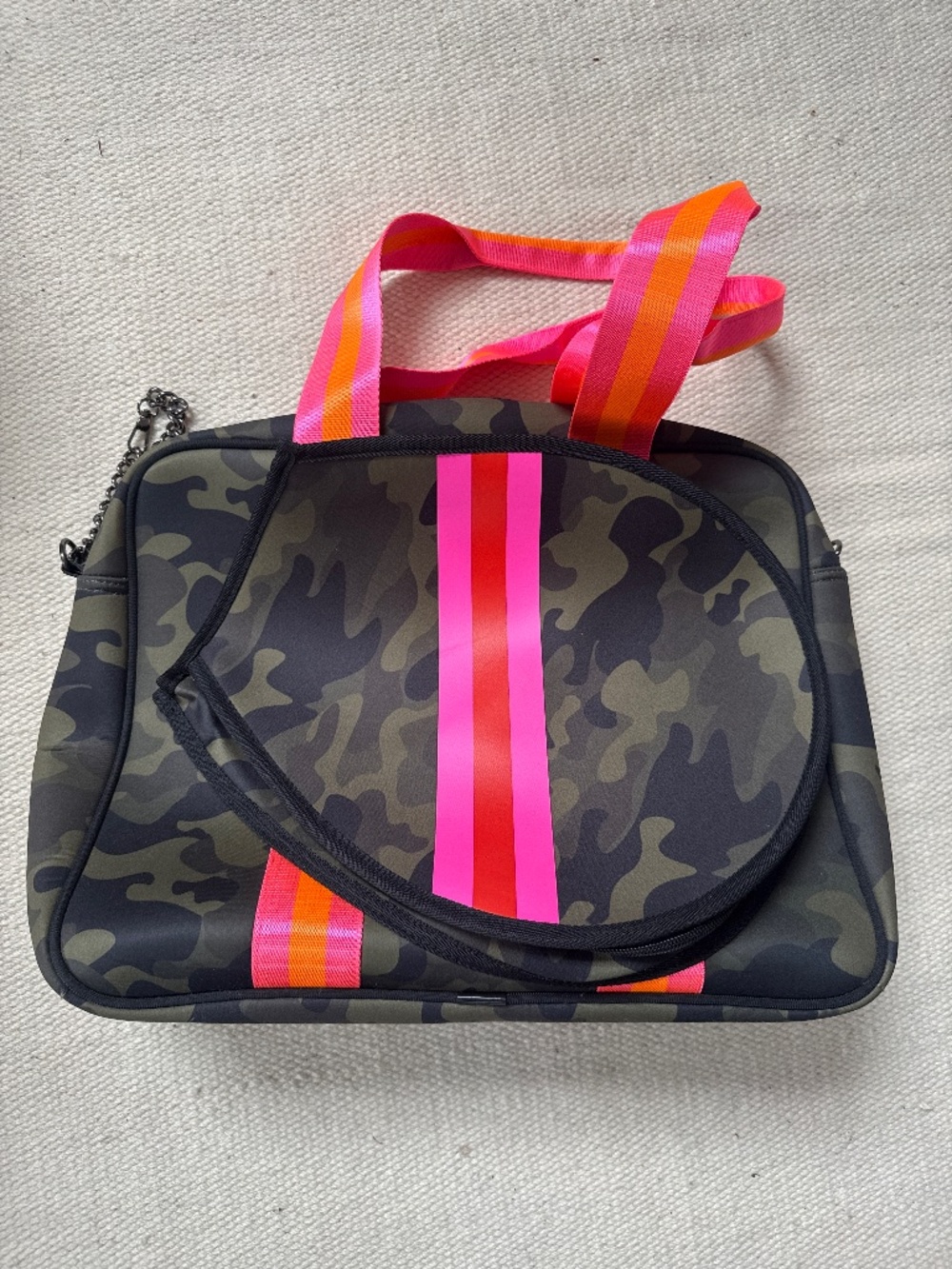 Camou tennis bag